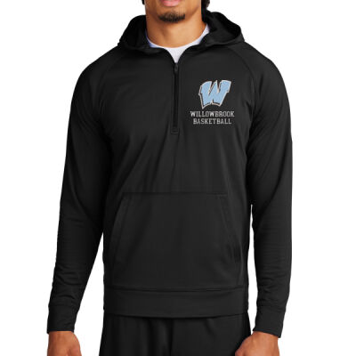 Sport-Tek® Sport-Wick® Stretch 1/2-Zip Hoodie Thumbnail
